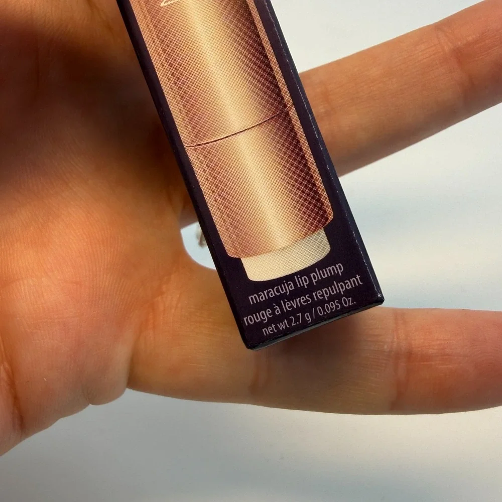 Tarte Maracuja Juicy Lip Plump Peachy‎ Beige Shimmer Gloss Full Size New In Box